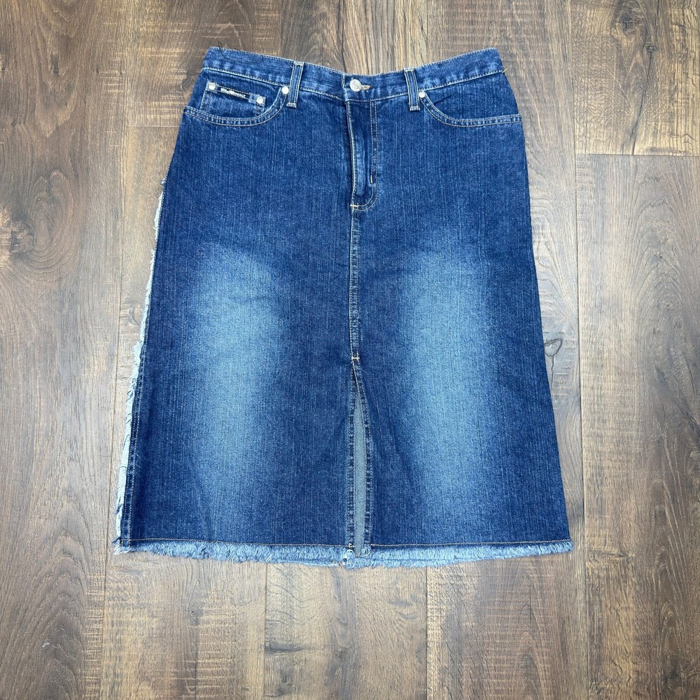 Woman's summer Blue Asphalt‎ Denim Mini Skirt size